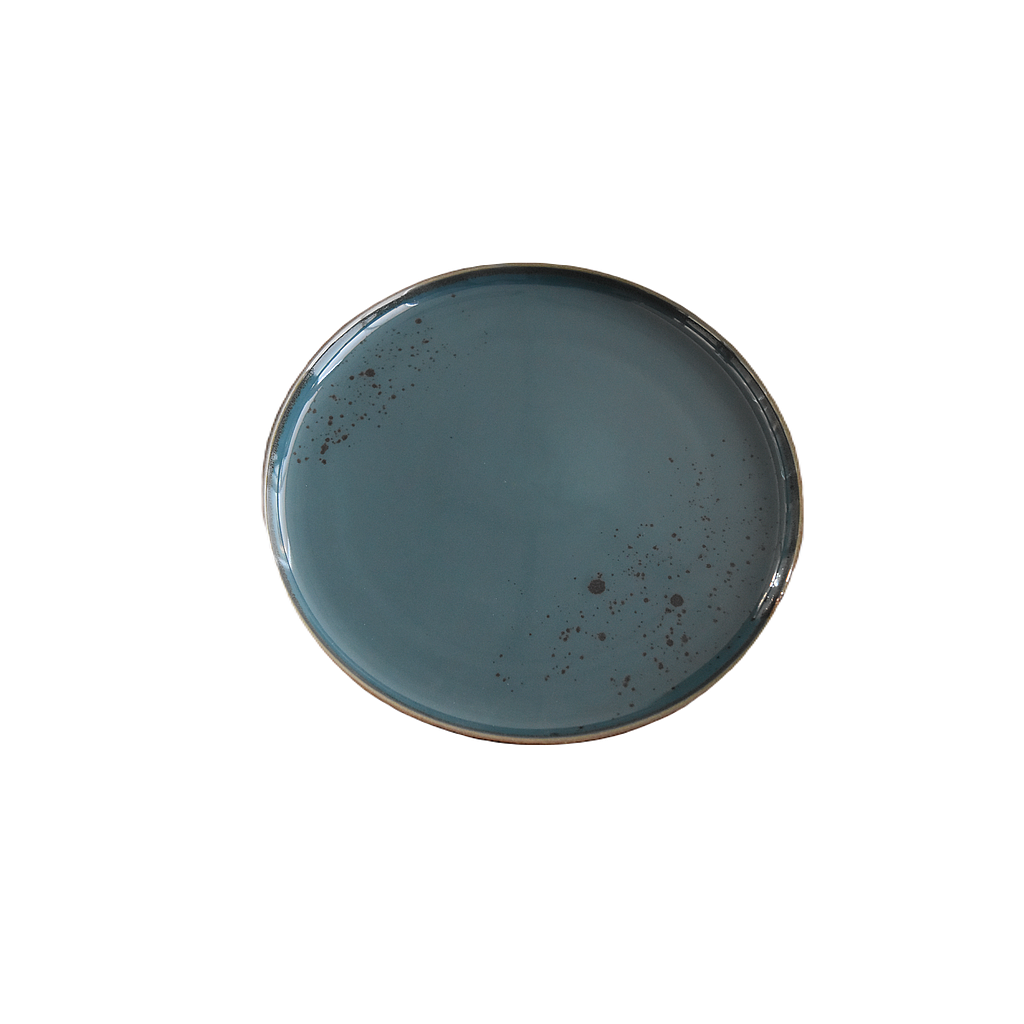 &quot;Terra&quot; 9&quot; Round Plate Dap-New Blue