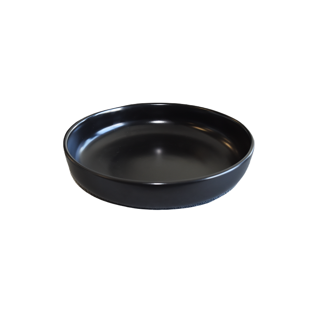 &quot;Terra&quot; 8.5&quot; Black Salad Bowl