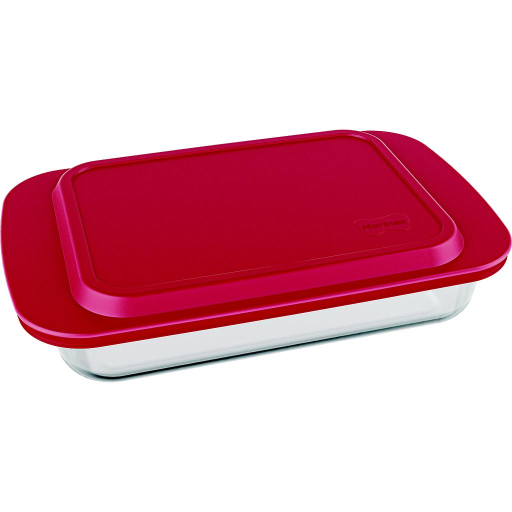 Marinex 5.3 L Glass rect. Baking Dish With Lid